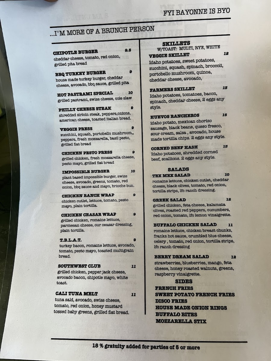 The Little Food Cafe Menu - Image 2