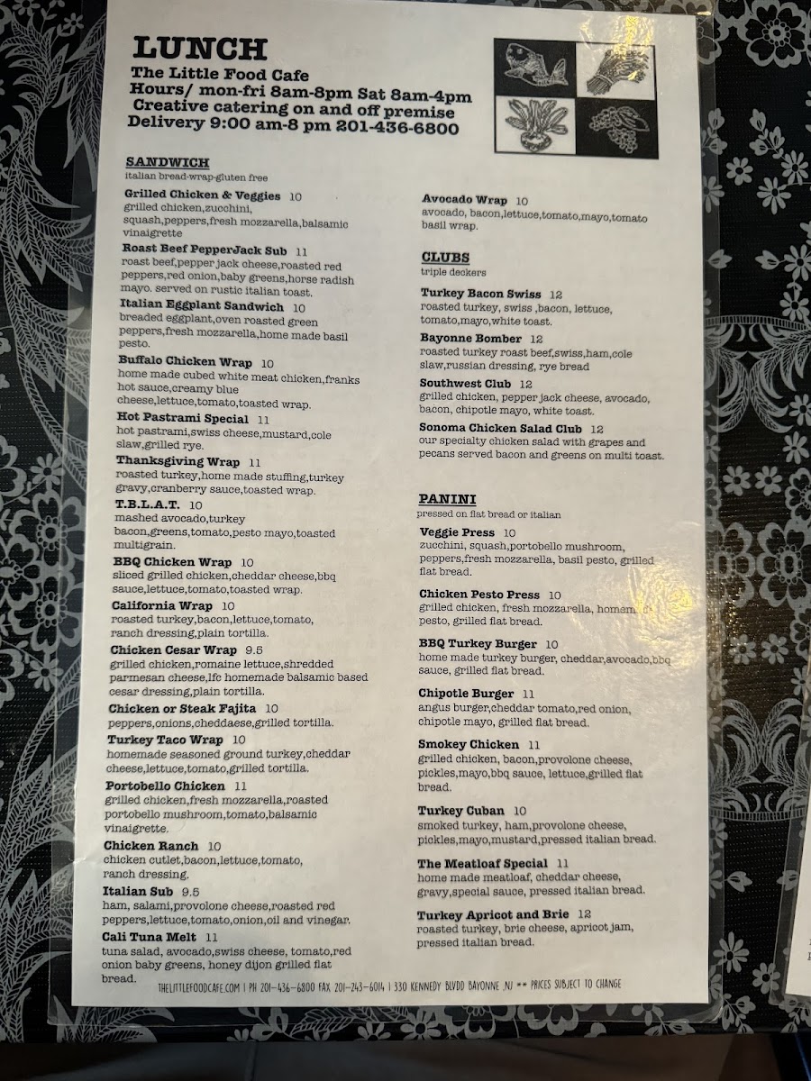The Little Food Cafe Menu - Image 4